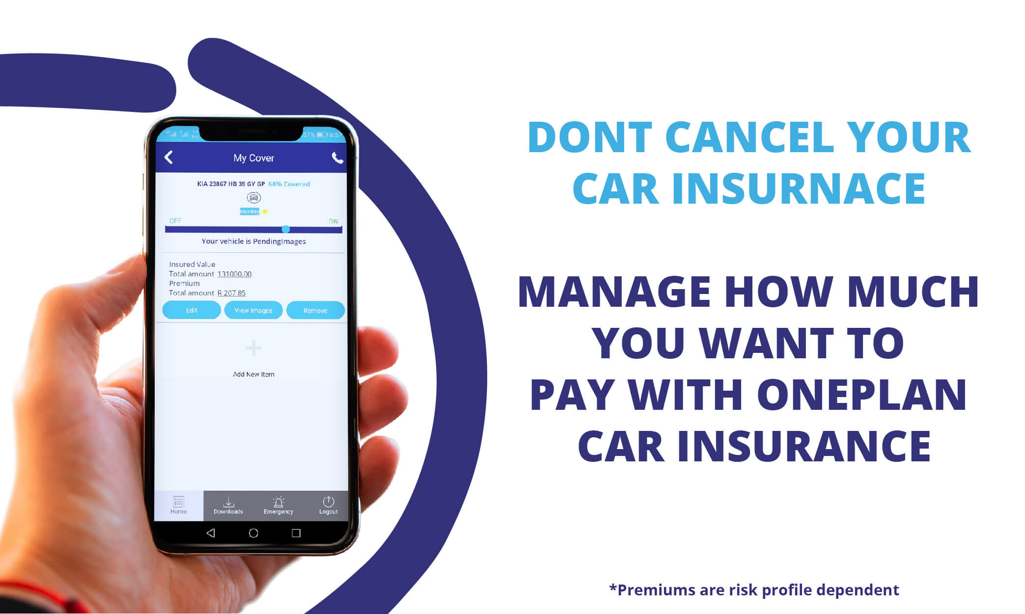 Get oneplan vehicle insurance